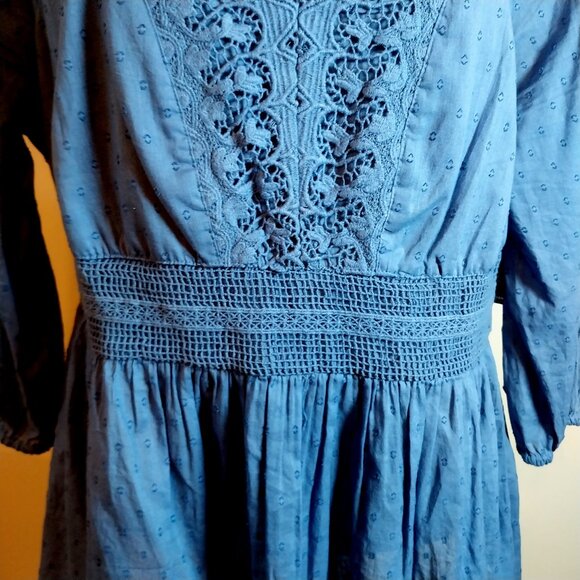 NWTS LANE BRYANT SIZE 16 EMBROIDERED BLOUSE - Picture 6 of 10